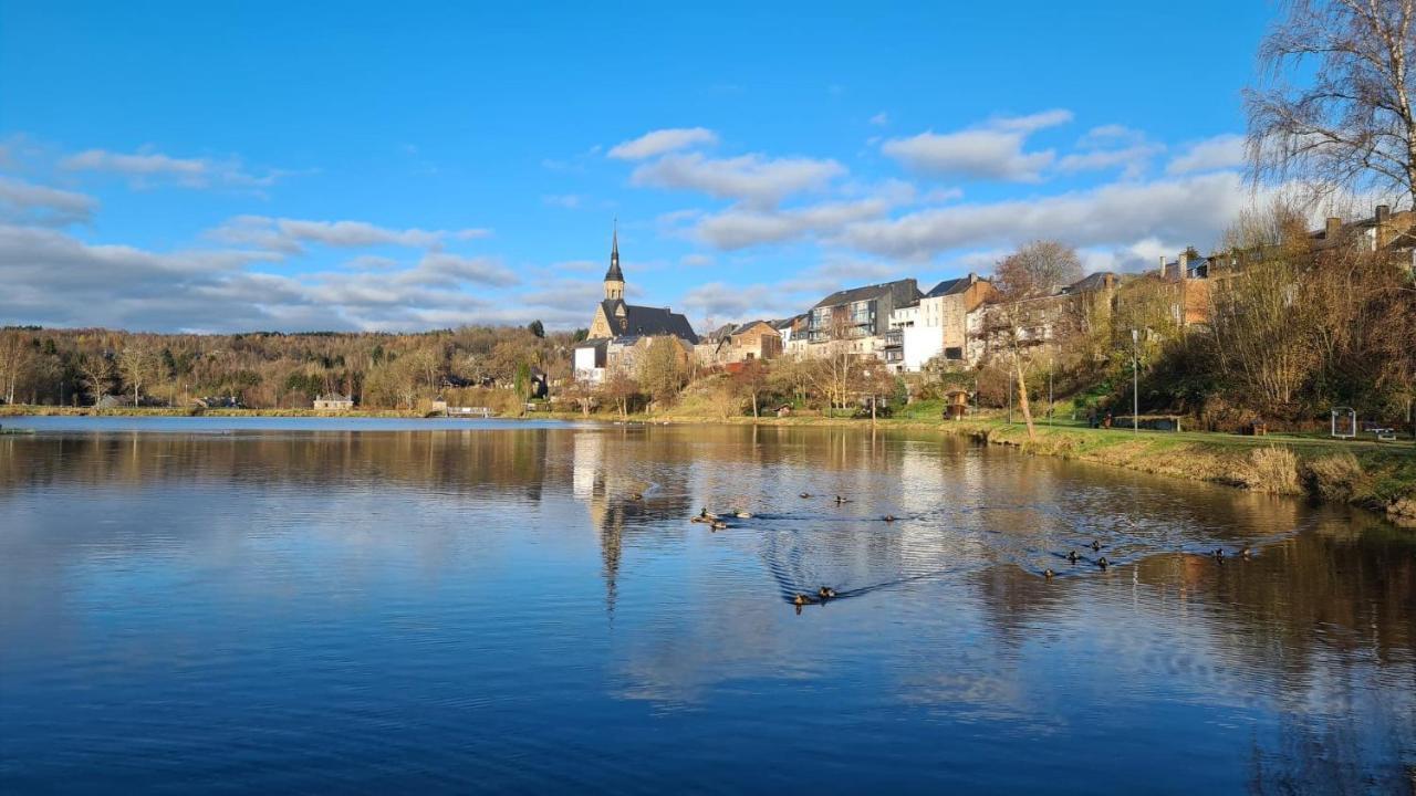 Le Salmoyard, Studio Au Bord Du Lac A Vielsalm Exterior foto