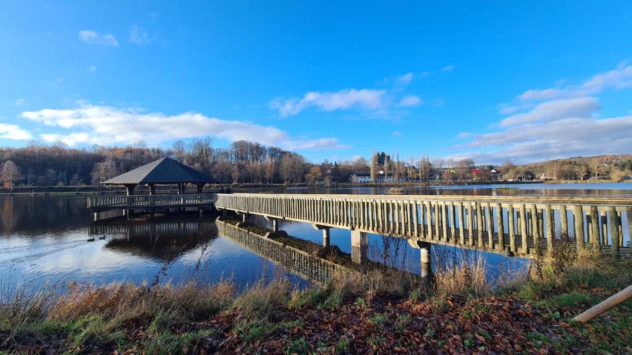 Le Salmoyard, Studio Au Bord Du Lac A Vielsalm Exterior foto