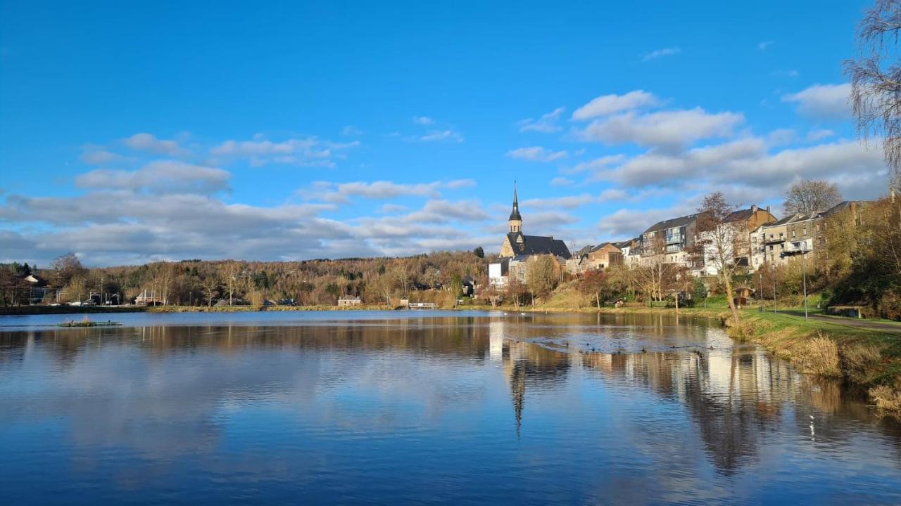 Le Salmoyard, Studio Au Bord Du Lac A Vielsalm Exterior foto