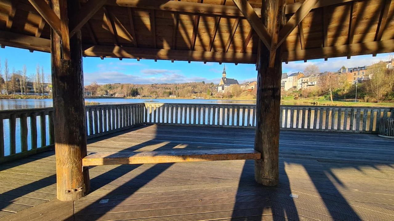 Le Salmoyard, Studio Au Bord Du Lac A Vielsalm Exterior foto