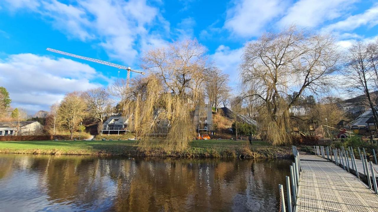 Le Salmoyard, Studio Au Bord Du Lac A Vielsalm Exterior foto